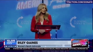 @Riley_Gaines_ , Women’s Sports Advocate, talks about the moment