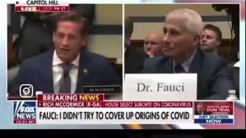 LEAKED FAUCI AUDIO SHOWS HIS MOTIVE TO COERCE PEOPLE TO GET THE COVID "VACCINE"