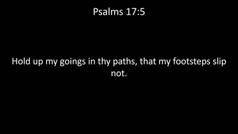 KJV Bible Psalms Chapter 17