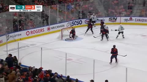 Sharks - Oilers 428 NHL Highlights 2022