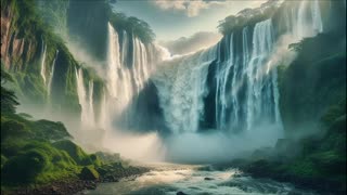 Relaxing Waterfall sound for 12 hours