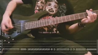 Slipknot - Unsainted Bass Cover (Tabs)
