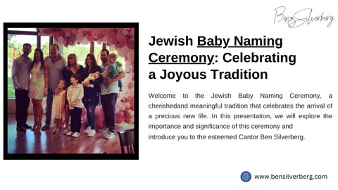 Jewish Baby Naming Ceremony: Celebrating a Joyous Tradition