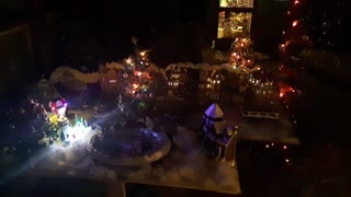 Mini Christmas Village.