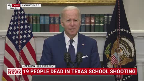 'It’s time to act’: Biden speaks out on tragic Texas shooting