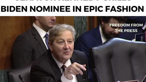 Senator Kennedy GRILLS Biden Nominee In Epic Fashion