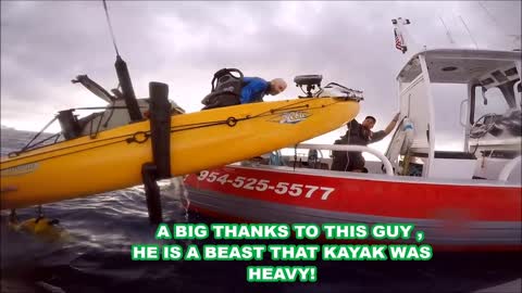 Kayak Kept from Sinking