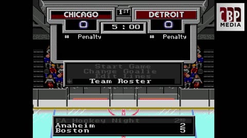 NHL '94 New Players League Playoffs SF G1 - grimmace92 (CHI) at Len the Lengend (DET) /Mar 23, 2024