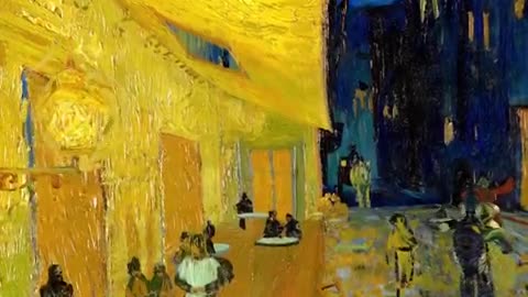 Café Terrace at Night is an 1888 oil painting by the artist Vincent van Gogh.