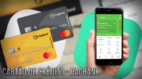 PagBank - cartão de crédito sem anuidade e sem juros