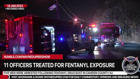 Hazmat Team Called To Fentanyl Scene After 11 Officers Exposed To Drug During Home Search