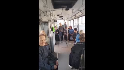 Driver Pops Question To Conductor GF On Bus