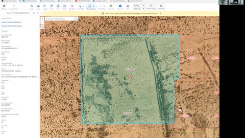 How to find the acreage on land in Otero county New Mexico