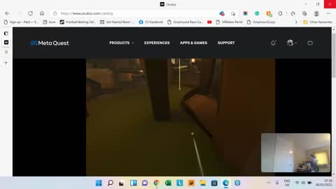 Oculus Walkabout Golf Bogey Bonanza Map with Benjamin part 1