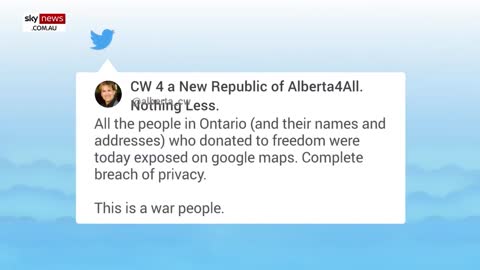 Google takes down link exposing Freedom Convoy supporters' locations