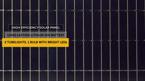 Perfect Solar Lighting Kit | Agni Solar
