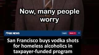 San Francisco Gives Free Alcohol to Homeless Alcoholics
