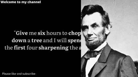 Top ten Inspirational quotes of Abraham Lincoln