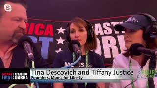 The Parent Revolution. Tina Descovich and Tiffany Justice with Sebastian Gorka on AMERICA First