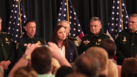 Ron DeSantis Holds Campaign Event with Florida Sheriffs in Tampa, FL