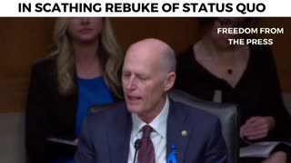 "PEOPLE ARE SICK AND TIRED OF THE FEDERAL GOVERNMENT!" - Rick Scott Explodes At Biden