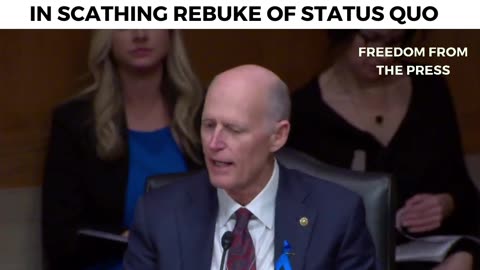 "PEOPLE ARE SICK AND TIRED OF THE FEDERAL GOVERNMENT!" - Rick Scott Explodes At Biden