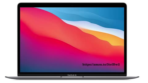 Apple 2020 MacBook Air Laptop, M1 Chip, 13" Retina Display, 8GB RAM, 256GB SSD Storage.