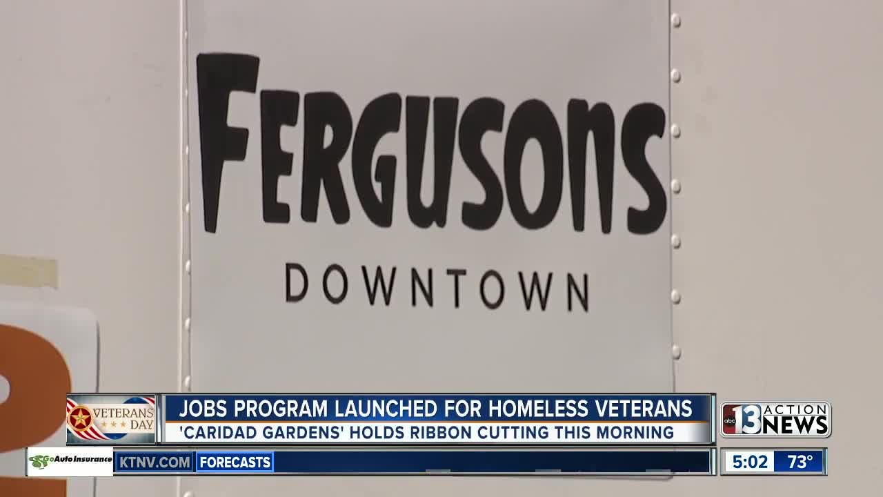 Jobs program launches for homeless veterans in Las Vegas valley