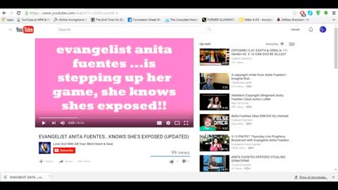 Anita Fuentes Begging For Money Video