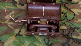 FIELD PHONE OPS: French AT-2a Field Phone