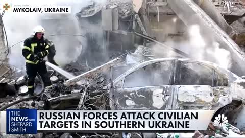 Putin's forces continue to hammer civilian targets in Ukraine