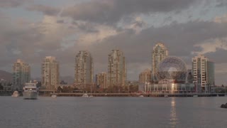 Timelapse of Science world and kayakers