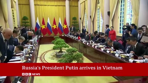 Vladimir Putin Arrives In Vietnam Following North Korea Visit