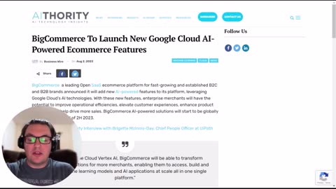 BREAKING: BIGCOMMERCE TO INTEGRATE GOOGLE'S AI INTO THE PLATFORM! JASON'S COMMERCE HOT TAKE 🔥