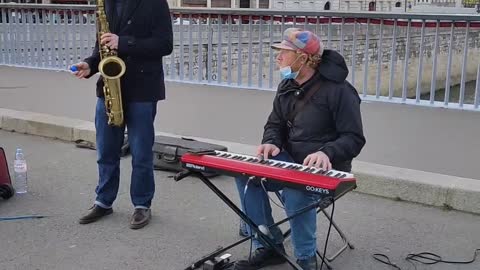 Jazz musicians in Paris