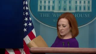 Psaki Runs Away As Reporter Attempts To Ask About Inflation
