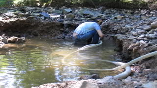 VA Gold On the Creek The creek with big gold in it part 2