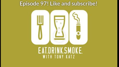 Eat! Drink! Smoke! Episode 97: 1792 Small Batch Bourbon and Davidoff Nicaragua Toro Cigar