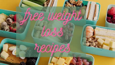 Free Weight Lose Recipe For Women