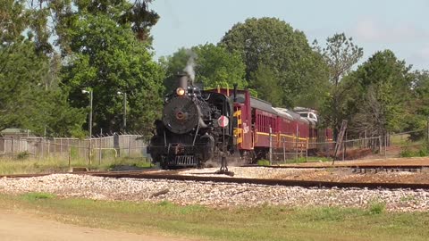 Steam Locomotive Train, Texas State Railroad