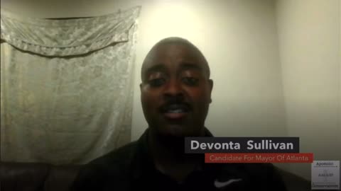 2022 Mayoral Candidate Of ATL Devonta “Sully” Sullivan speaks to Officer Morale