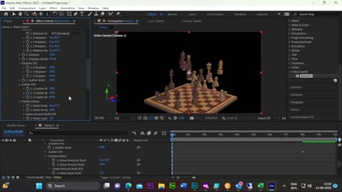 Element 3D Chess Animation After Effects Tutorial