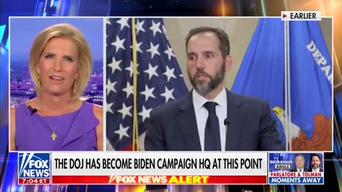 Laura Ingraham On DOJ dragging Biden Across Finish Line