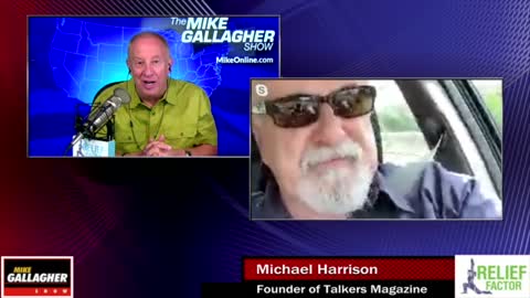 Mike’s show ranked as 7th most important talk show in America. Michael Harrison of Talkers Magazine expands on the list