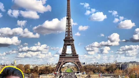 Eiffel tower 🗼 thermal expansion / Eiffel tower of Paris #eiffeltower #vikasbindra #fact #2025