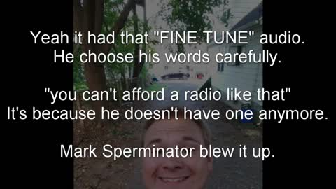 mark sperminator blows up dannys icom