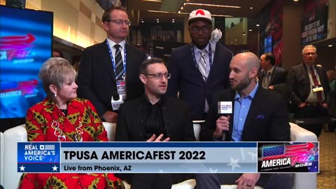 CBS Insider April Moss Interviews Disney ESPN Whistleblower Trevor Adams At AMFEST 2022