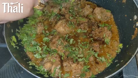 Delicious Chicken Makhni Handi Recipe I Chicken Makhni Curry I Chicken Makhni Karahi #thali #viral