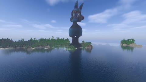 Minecraft Lucario Build - Pokemon