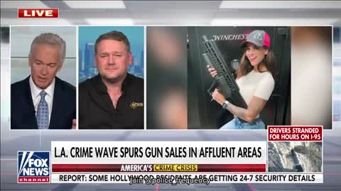 Americans 'flocking' to purchase firearms as crime rises: Gun shop owner.